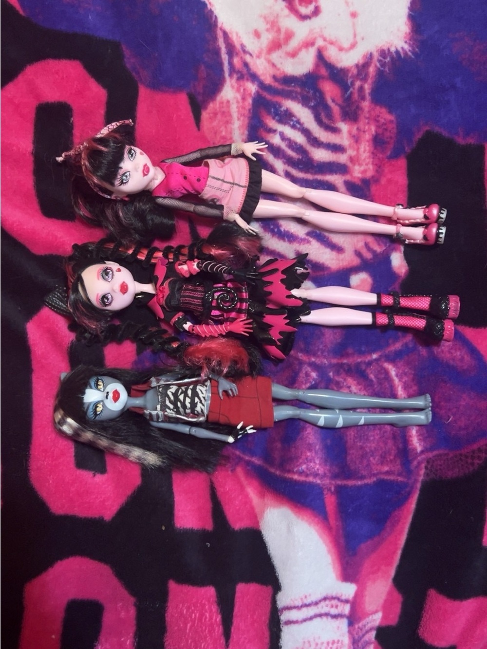 Monster high sweet screams Draculaura doll bundle